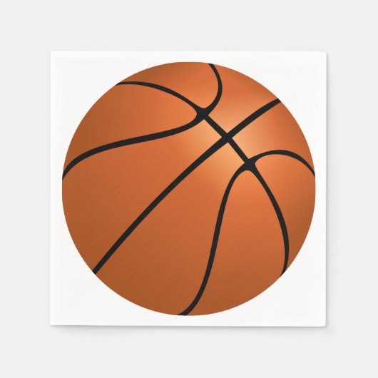 Basketball Servetten (Voorkant)