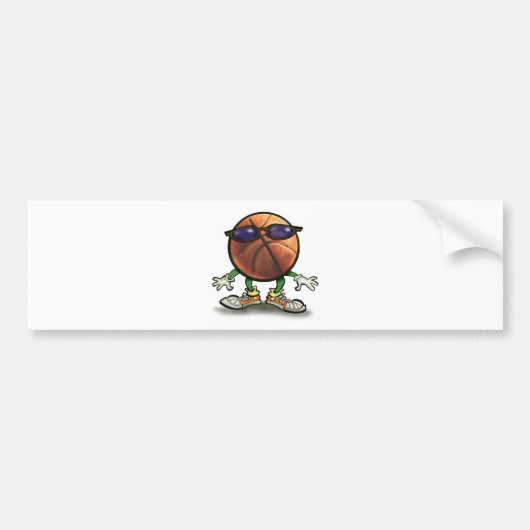 Basketball Shades Bumpersticker (Voorkant)