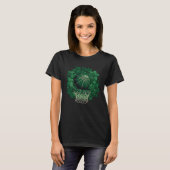Basketball Shamrock Lucky C Irish St Patrick s Day T-shirt (Voorkant volledig)