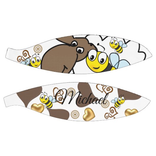 Basketball Sheep Brown Hearts Bumblebee Basketbal (Panelen)