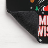 Basketball Shirt Boys Christmas Pajamas Merry Swis Muismat (Hoek)