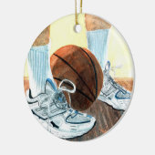 Basketball Shoes Keramisch Ornament (Links)