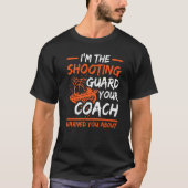 Basketball Shooghouding Basketball Player T-shirt (Voorkant)