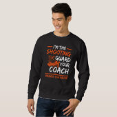 Basketball Shooghouding Basketball Player Trui (Voorkant volledig)