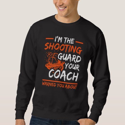 Basketball Shooghouding Basketball Player Trui (Voorkant)