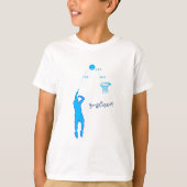 Basketball Shot and Quadratic-vergelijking T-shirt (Voorkant)