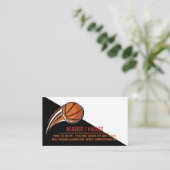 Basketball Shot, Basketball Player, Coach, Foto Visitekaartje (Staand voorkant)