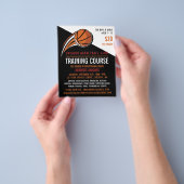 Basketball Shot, Basketball Training Course Flyer (Hand)