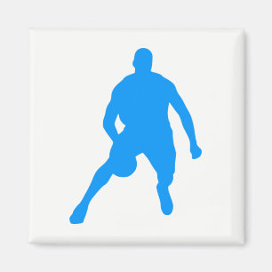 Basketball Silhouette Magneet