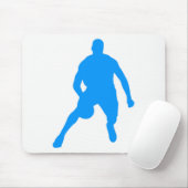 Basketball Silhouette Muismat (Met muis)