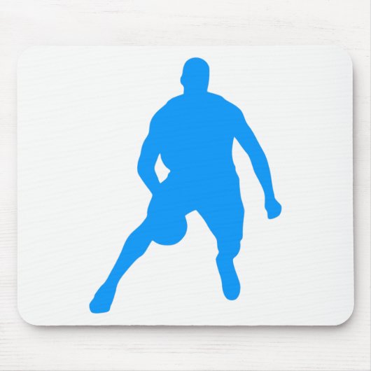 Basketball Silhouette Muismat (Voorkant)