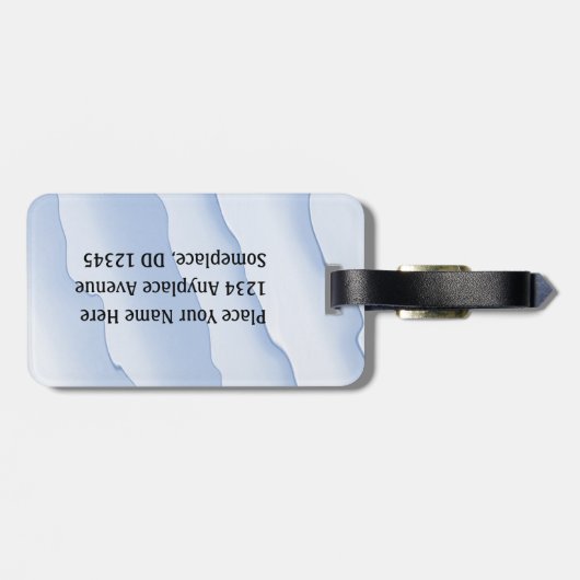 Basketball -- Silhouette of Player plus Ball Bagagelabel (Achterkant horizontaal)