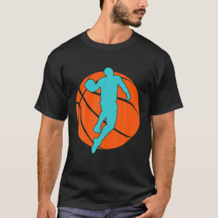 Basketball Silhouette Player Coach Mannen Vrouwen  T-shirt