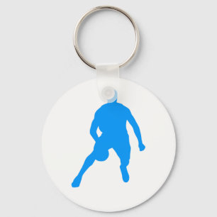 Basketball Silhouette Sleutelhanger