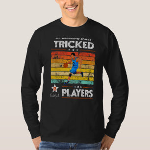 Basketball Skills Dribbling 2 spelers Bask T-shirt