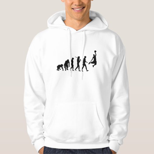 Basketball slam-dunk-cadeau hoodie (Voorkant)
