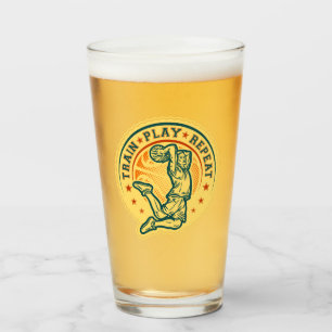 Basketball Slam Dunk  Design Glas