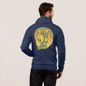 Basketball Slam Dunk  Design Hoodie (Achterkant volledig)