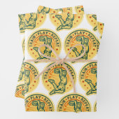 Basketball Slam Dunk Design Inpakpapier Vel (In situ)