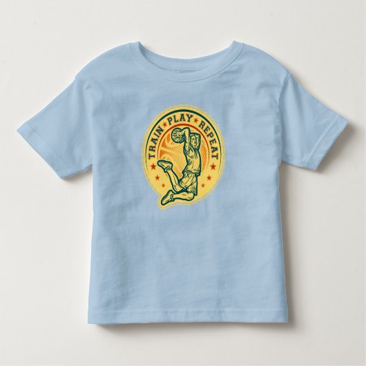 Basketball Slam Dunk  Design Kinder Shirts (Voorkant)