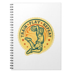 Basketball Slam Dunk  Design Notitieboek
