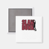 Basketball Slam Dunk Magneet (Voorkant / Achterkant)