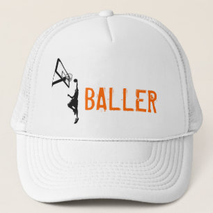 Basketball Slam Dunk Silhouette Trucker Pet