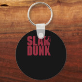 Basketball Slam Dunk Sleutelhanger (Voorkant)