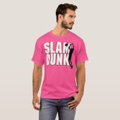 Basketball Slam Dunk T-shirt (Voorkant volledig)