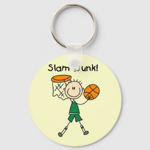 Basketball Slam Dunk T-shirts en cadeautjes Sleutelhanger