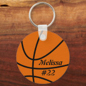 Basketball Sleutelhanger (Voorkant)