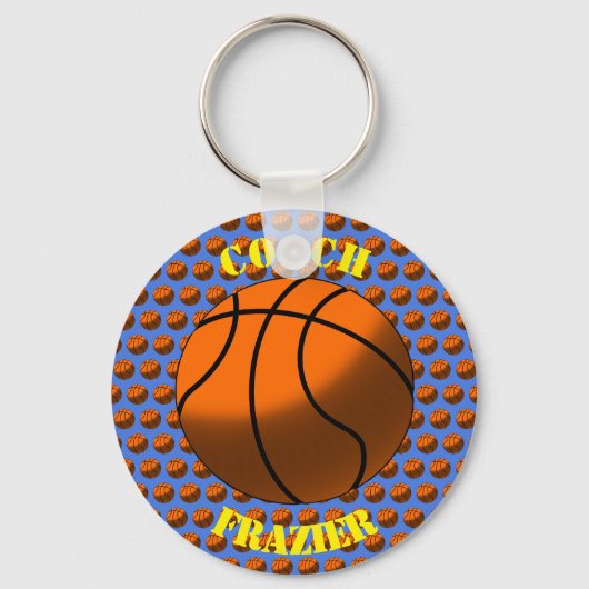 Basketball Sleutelhanger (Voorkant)