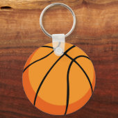 Basketball Sleutelhanger (Achterkant)