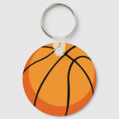 Basketball Sleutelhanger (Achterkant)