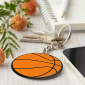 Basketball Sleutelhanger (Zijkant)