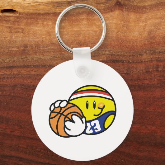 Basketball Sleutelhanger (Voorkant)