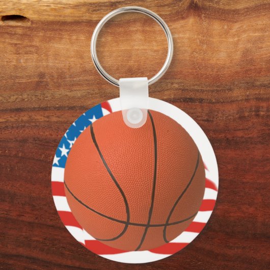Basketball Sleutelhanger (Voorkant)