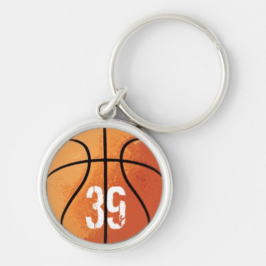 Basketball () sleutelhanger (Voorkant)