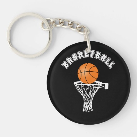Basketball Sleutelhanger (Voorkant)