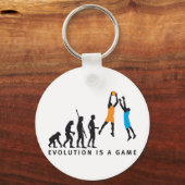 basketball sleutelhanger (Voorkant)