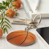 Basketball Sleutelhanger (Zijkant)