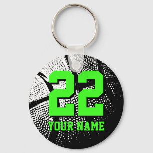 Basketball sleutelhanger cadeau voor jongens en me