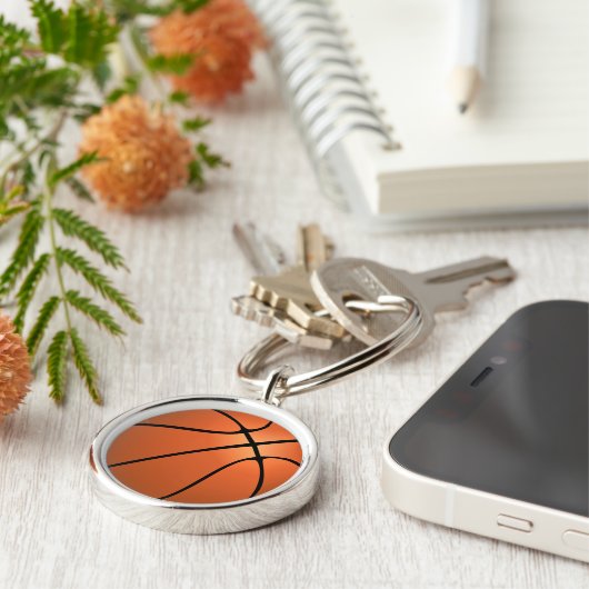 Basketball Sleutelhanger Gift (Zijkant)