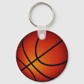 Basketball-Sleutelhangers met een modern koel ontw Sleutelhanger (Achterkant)
