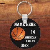 Basketball-Sleutelhangers Sleutelhanger (Voorkant)