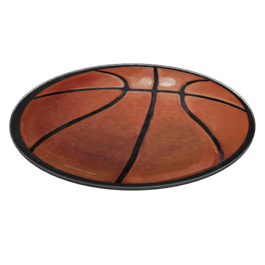 Basketball Snijplank (Hoek)