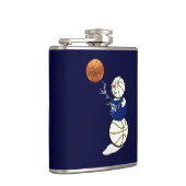 Basketball Snowman Heupfles (Rechts)