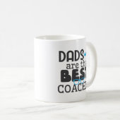 Basketball Soccer Beste coach Pap Oost Koffie Mok (Voorkant rechts)