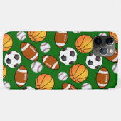 Basketball Soccer football Baseball Sportthema Case-Mate iPhone Case (Achterkant (horizontaal))