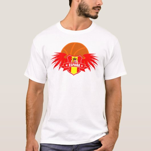 Basketball Spain T-shirt (Voorkant)
